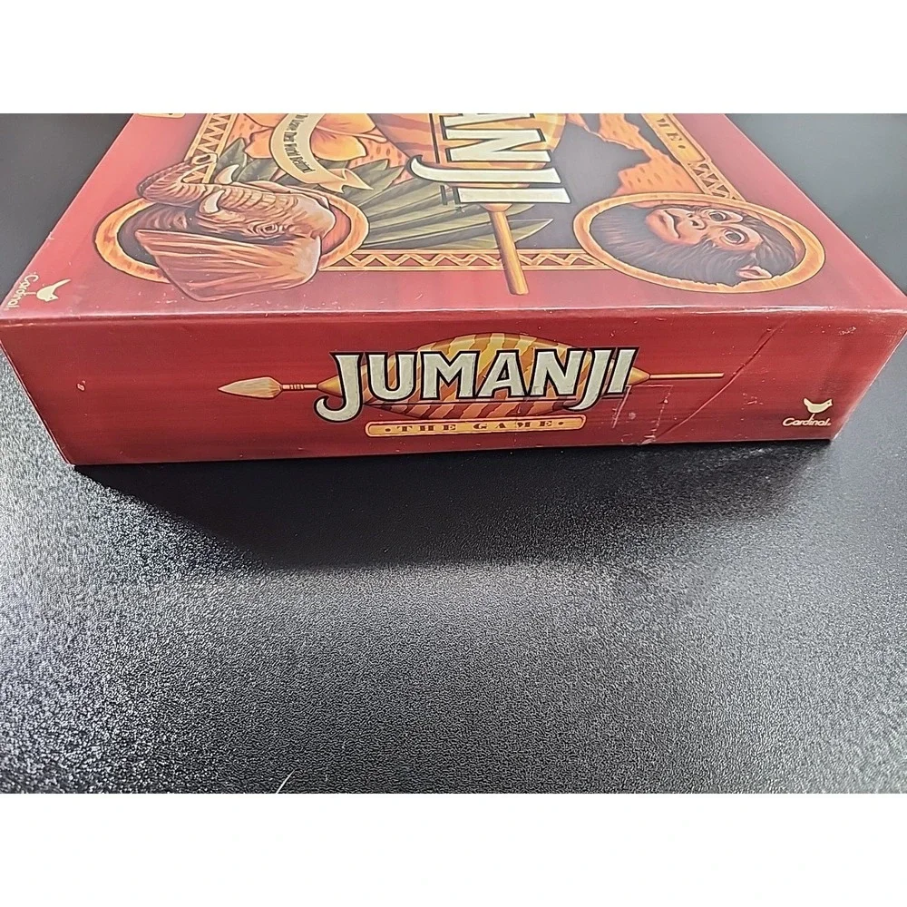Jumanji Board‎ Game Complete Fantasy Family Game for Ages 5+ from Cardinal